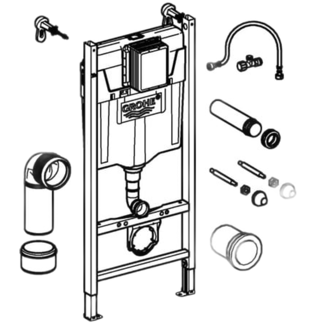 Grohe Solido sada 2 v 1 36497000 G36497000 Grohe