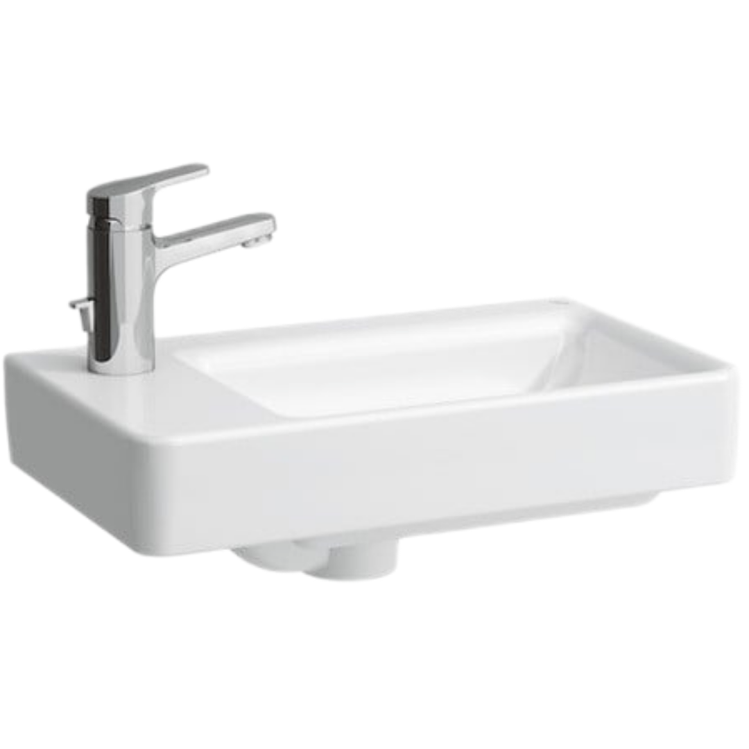 Laufen Pro S umývátko 48x28 cm otvor pro baterii vlevo h8159550001041 1595.5.000.104.1 Laufen