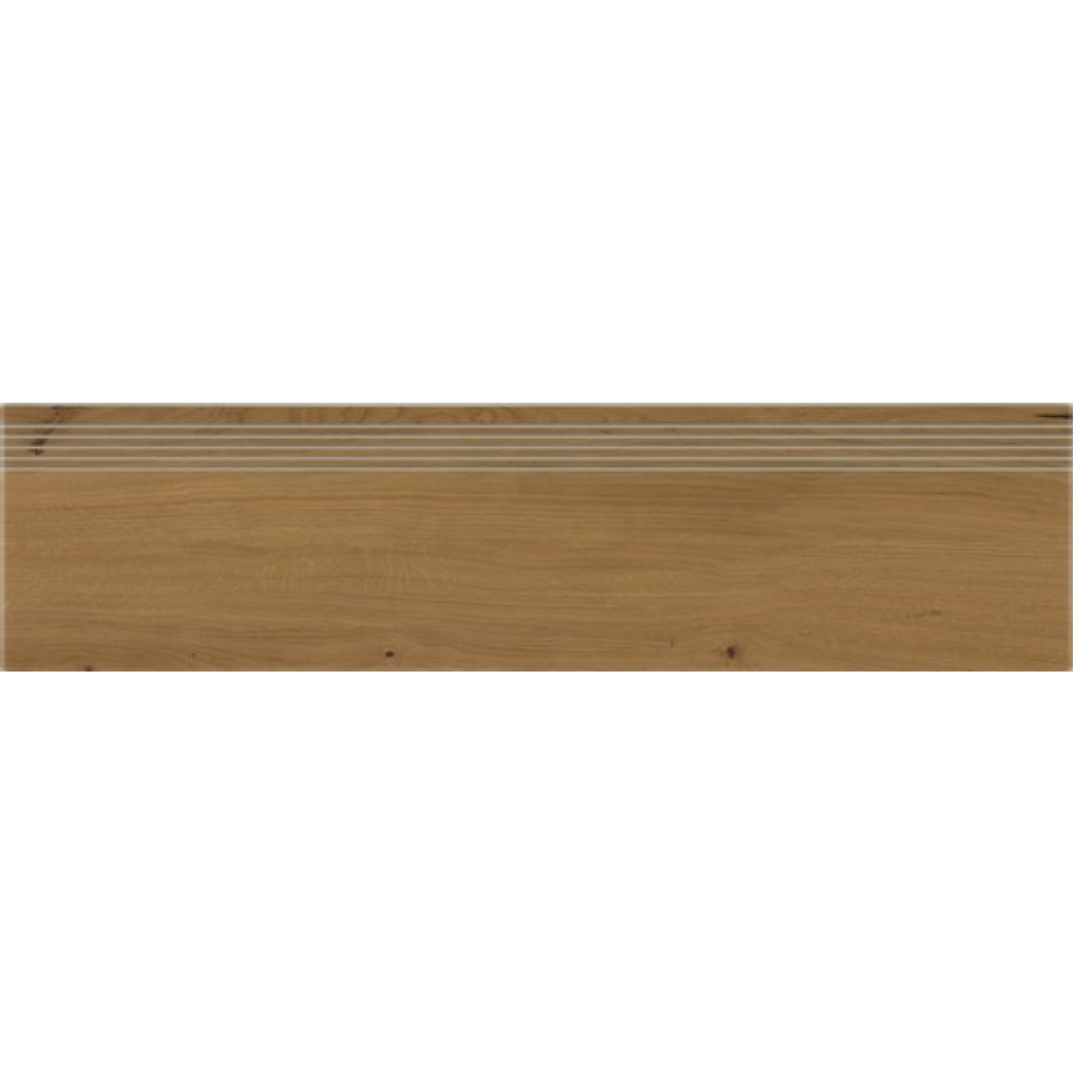 Schodovka Rako Bricola Cognac 30x120 cm mat DCPVF851.1 Rako