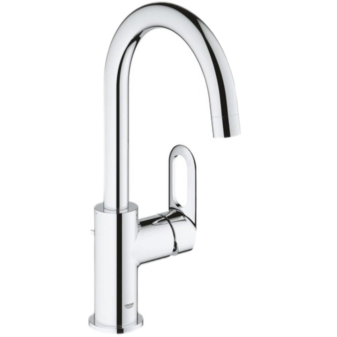 Grohe BauLoop vysoká umyvadlová baterie s výpustí chrom 23091000 G23091000 Grohe