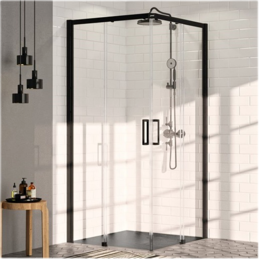 Hüppe Classics 2 Easy Entry sprchový kout čtverec 90x90 cm C25002.123.322 Hüppe