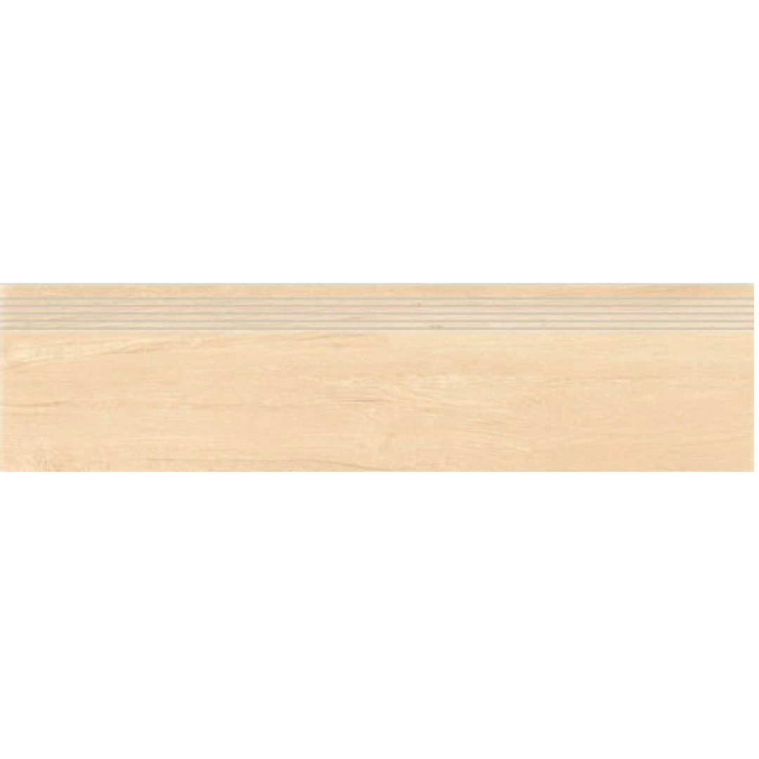 Schodovka Rako Plank mid 30x120 cm reliéfní DCPVD894.1 Rako